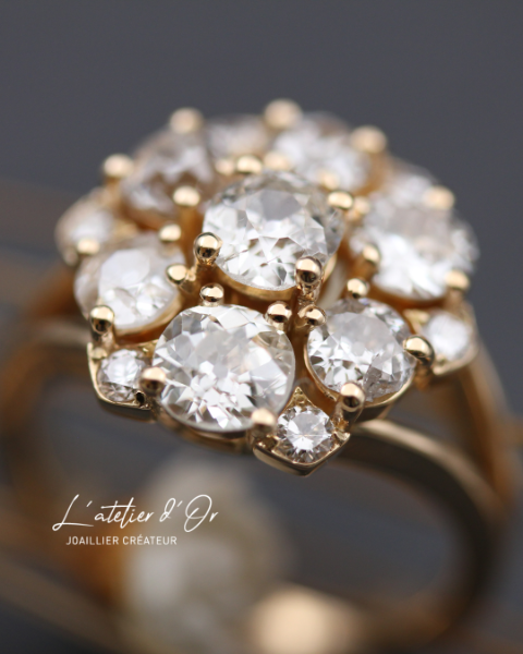 Réinventez vos bijoux ! Avec l'or et les pierres précieuses de famille...