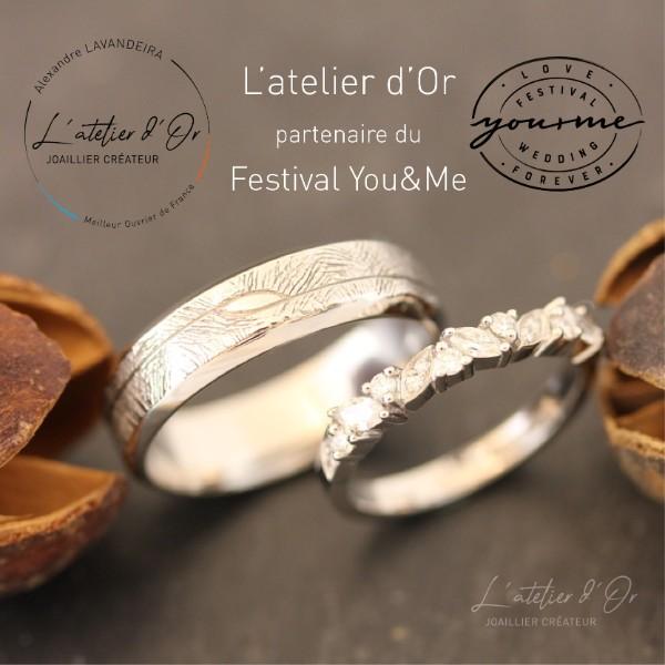 L’Atelier d’Or partenaire du Festival du Mariage You & Me à Lyon