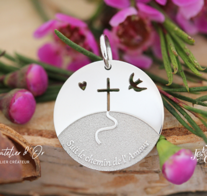 Médaille enfant Je T'AdOr 