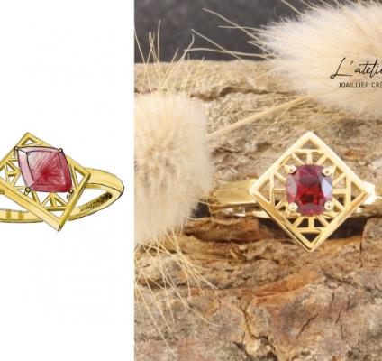 Création d'une bague sur-mesure, quand le rêve devient réalité !