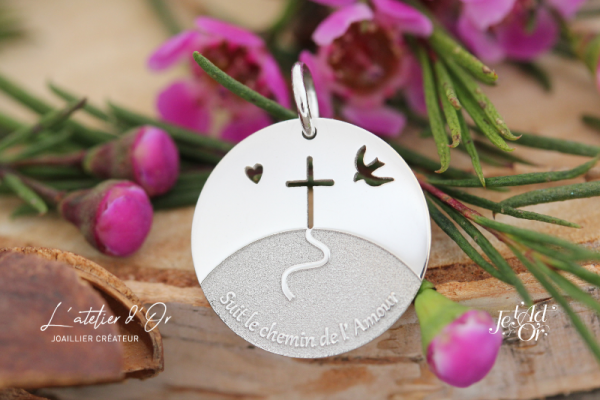 Médaille enfant Je T'AdOr 